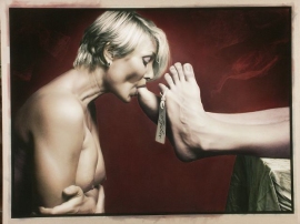 A. Tesar, My Love, Silbergelatine koloriert, 80 x 110 cm, 2004, Ed. 8 	